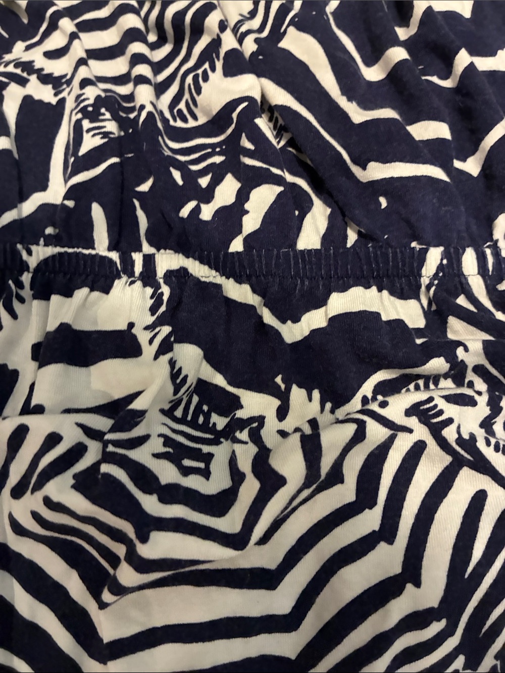 Lilly Pulitzer dark Blue and White women’s size small strapless dress - Picture 5 of 5